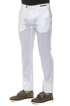 PT Torino White Cotton Men Slim Trouser - Zeiniez