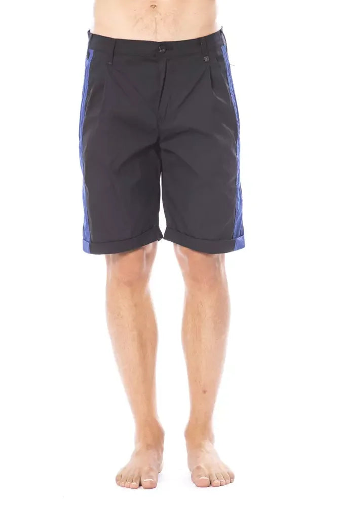Verri Black Cotton Men's Casual Short - Zeiniez