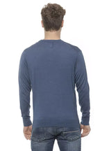 Billionaire Italian Couture Blue Cashmere Sweater - Zeiniez