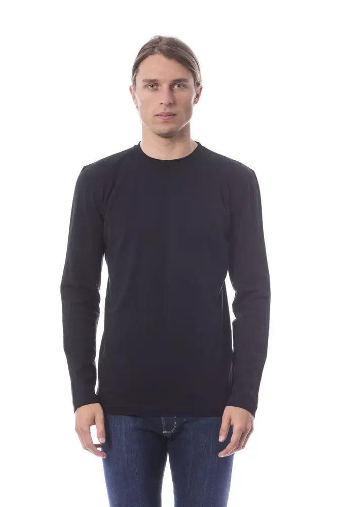 Verri Black Cotton Men T-Shirt - Zeiniez