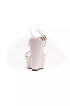 Péché Originel White Polyethylene Women's Wedge Sandal
