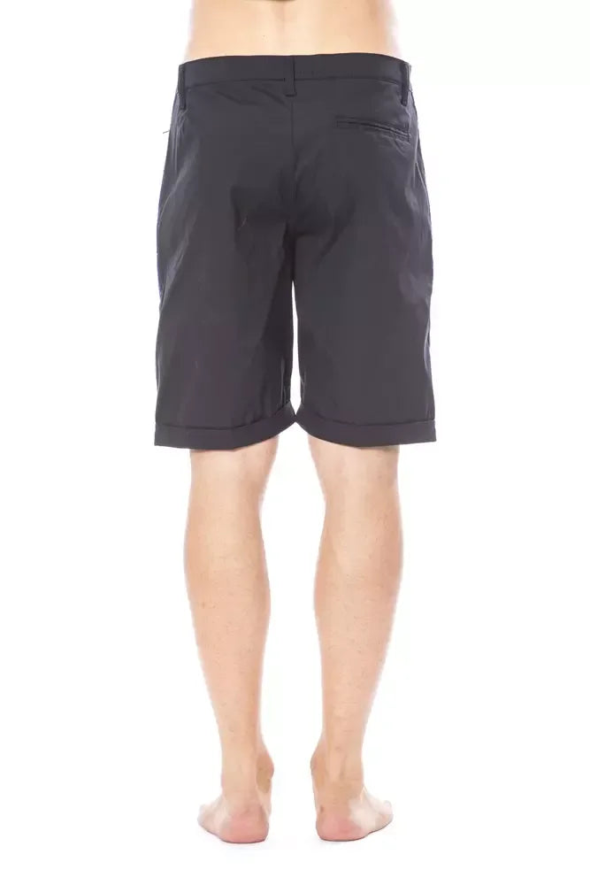 Verri Black Cotton Men's Casual Short - Zeiniez