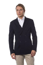 Verri Blue Viscose Men Blazer - Zeiniez