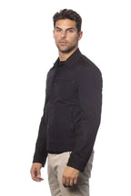 Verri Black Cotton Men Bomber Jacket - Zeiniez
