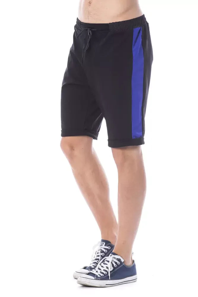Verri Black Cotton Men's Short - Zeiniez