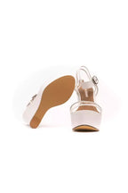 Péché Originel White Polyethylene Women's Wedge Sandal - Zeiniez