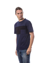 Verri Blue Cotton Men T-Shirt - Zeiniez