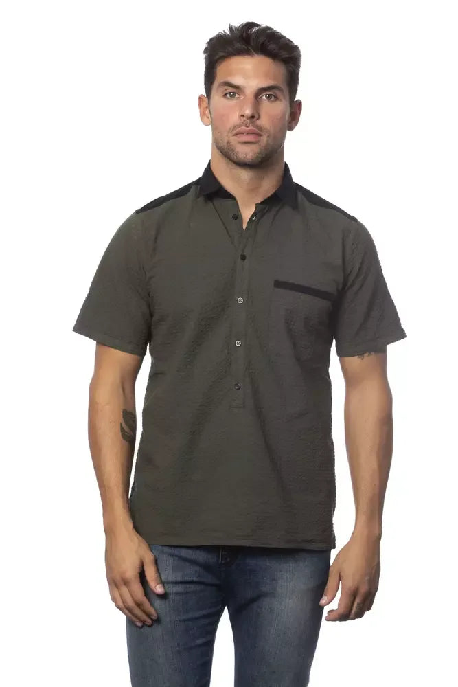 Verri Army Cotton Men Shirt - Zeiniez