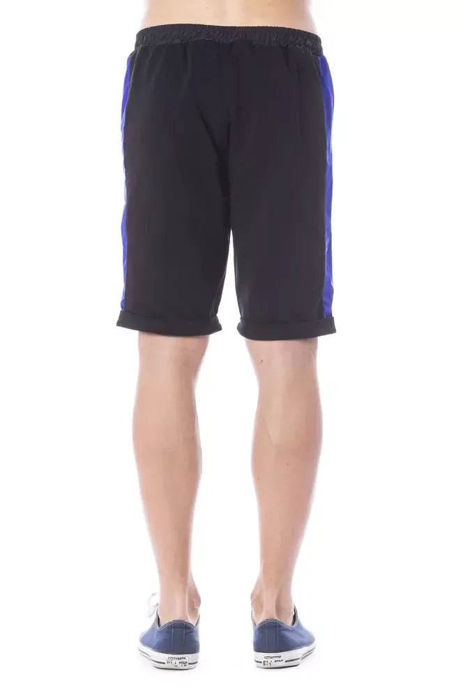Verri Black Cotton Men's Short - Zeiniez