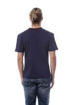 Verri Blue Cotton Men T-Shirt - Zeiniez