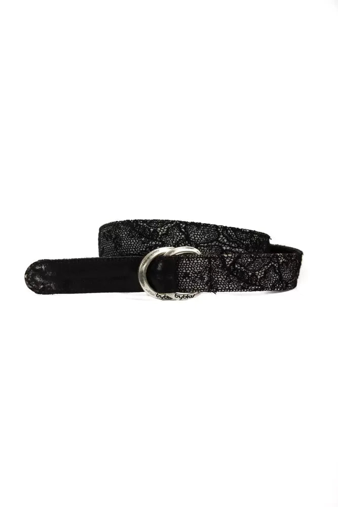 BYBLOS Black Wool Women Belt - Zeiniez