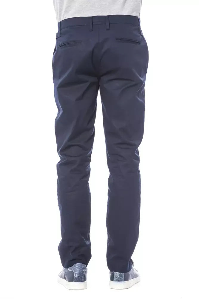 Verri Blue Polyester Men Pant - Zeiniez