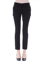BYBLOS Black Marabou Women Pants - Zeiniez
