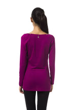 BYBLOS Purple Viscose Women Top - Zeiniez