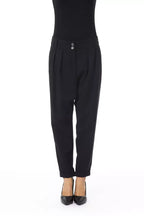BYBLOS Black Polyester Women Pant - Zeiniez