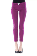 BYBLOS Purple Polyester Women Pants - Zeiniez