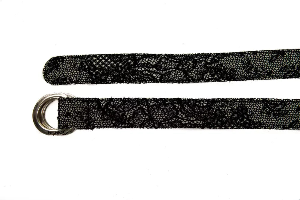 BYBLOS Black Wool Women Belt - Zeiniez