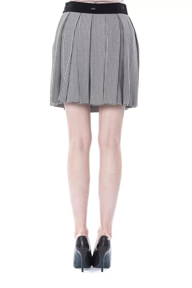 BYBLOS Black Viscose Women Skirt - Zeiniez