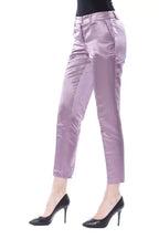 BYBLOS Purple Cotton Women Pants - Zeiniez