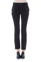BYBLOS Black Polyester Women Pants - Zeiniez
