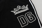 Dolce & Gabbana Black Cotton DG Crown Men Denim Jeans - Zeiniez