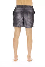 Just Cavalli Black Polyester Men's Swim Short - Zeiniez