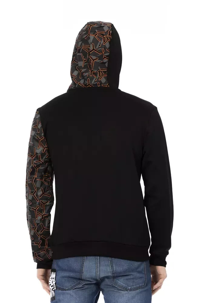 Automobili Lamborghini Black Cotton Men's Hoodie - Zeiniez