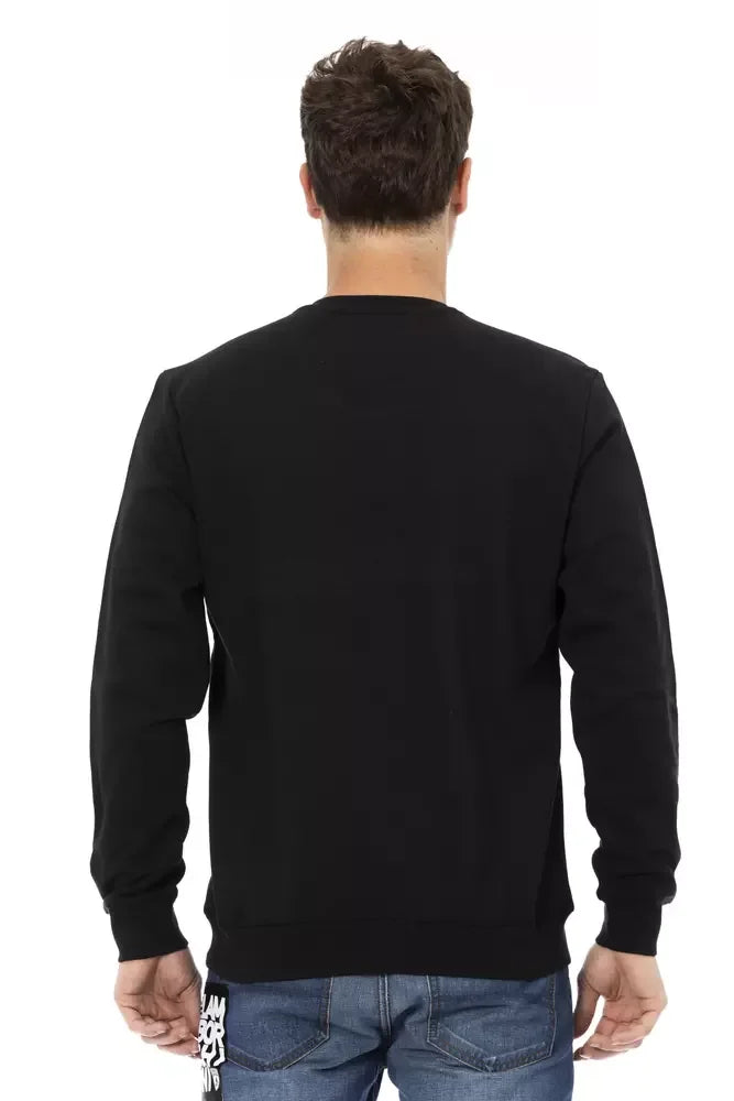 Automobili Lamborghini Black Cotton Men's Sweater - Zeiniez