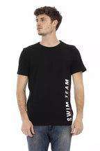 Bikkembergs Black Cotton Men T-Shirt - Zeiniez