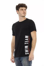 Bikkembergs Black Cotton Men T-Shirt - Zeiniez