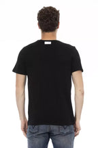 Bikkembergs Black Cotton Men T-Shirt - Zeiniez