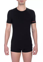 Bikkembergs "Black Cotton Men T-Shirt Twin Pack" - Zeiniez