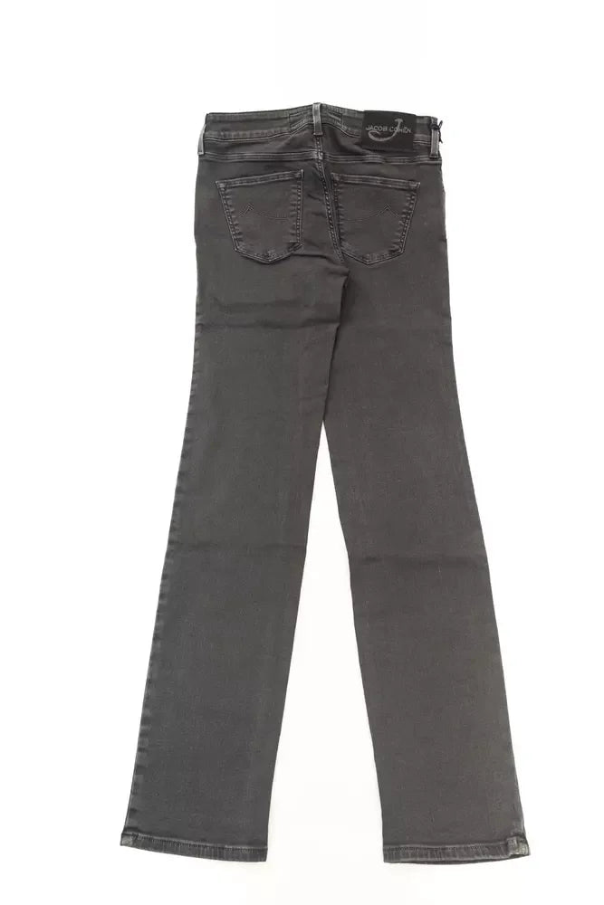 Jacob Cohen Black Cotton Women Jeans - Zeiniez
