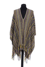 Missoni Multicolor Wool Women Poncho - Zeiniez