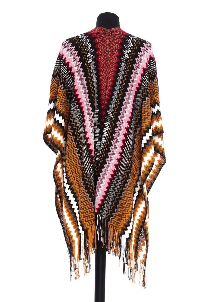 Missoni Multicolor Wool Women Poncho - Zeiniez