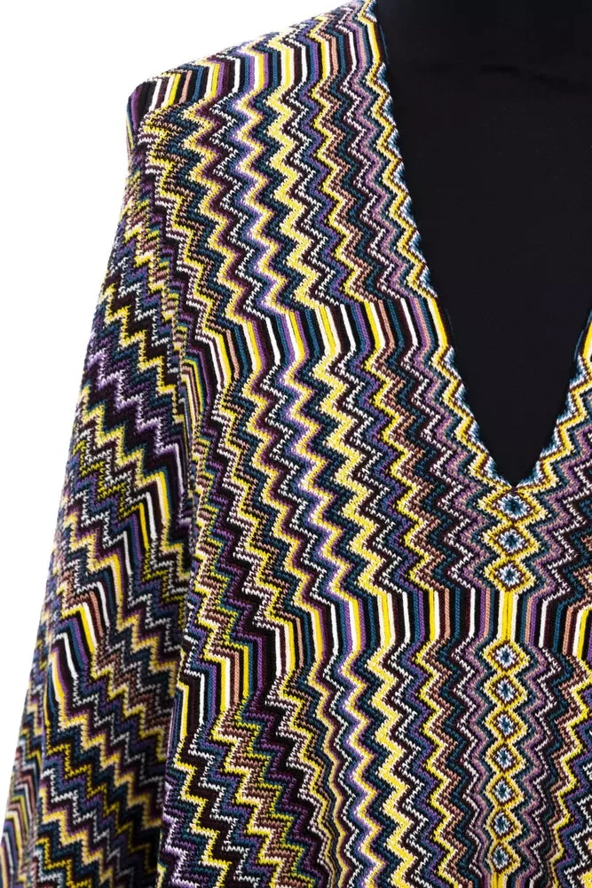 Missoni Multicolor Wool Women Poncho - Zeiniez