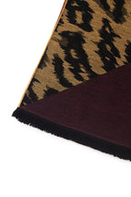Cavalli Class Brown Wool Men Scarf - Zeiniez