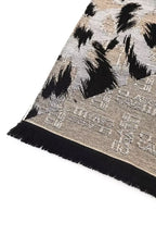 Cavalli Class Beige Wool Men Scarf - Zeiniez