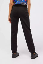 Custo Barcelona Black Cotton Women Sweatpant - Zeiniez