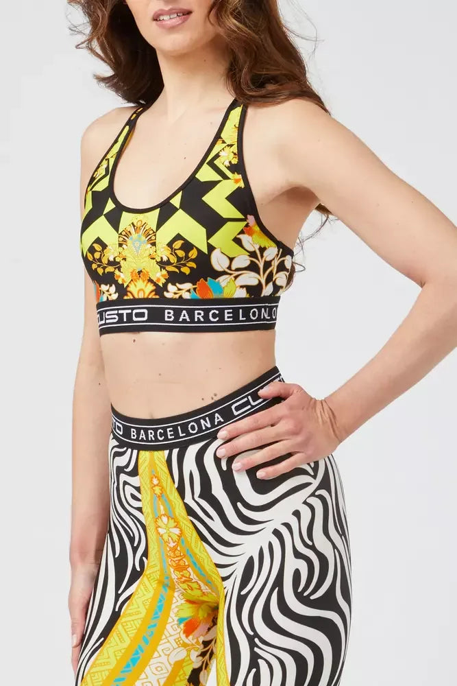 Custo Barcelona Yellow Polyamide Women Top - Zeiniez