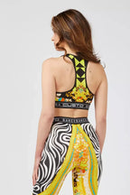 Custo Barcelona Yellow Polyamide Women Top - Zeiniez