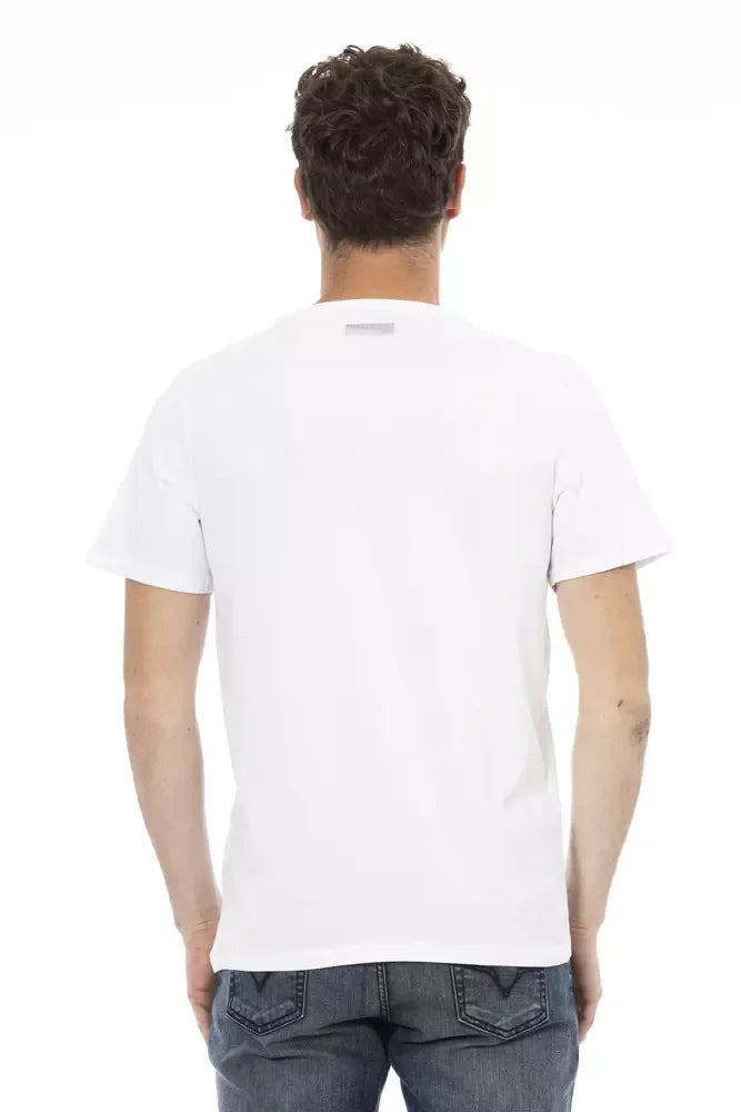 Bikkembergs White Cotton Men T-Shirt - Zeiniez
