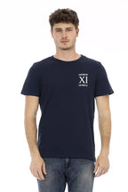 Bikkembergs Blue Cotton Men T-Shirt - Zeiniez