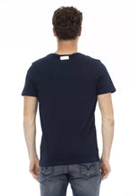 Bikkembergs Blue Cotton Men T-Shirt - Zeiniez