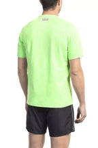 Bikkembergs Green Cotton Men T-Shirt - Zeiniez