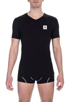 Bikkembergs Black Cotton Men's T-Shirt - Zeiniez