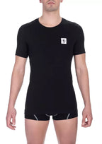 Bikkembergs Black Cotton Men T-Shirt Twin Pack - Zeiniez