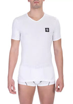 Bikkembergs White Cotton Men's T-Shirt Pack - Zeiniez