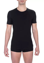 Bikkembergs Black Cotton Men's T-Shirt - Zeiniez