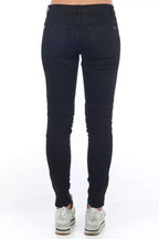 Frankie Morello Black Cotton Women Jeans - Zeiniez
